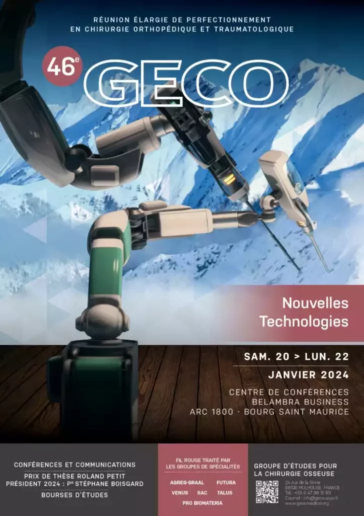 affiche congrès GECO 2024